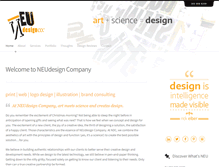 Tablet Screenshot of neudesignco.com